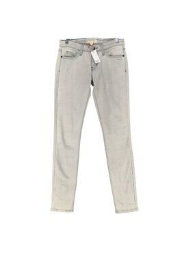 Current/Elliot Jeans Womens 25 Gray Stretch Mid Rise The Ankle Skinny *NWT*